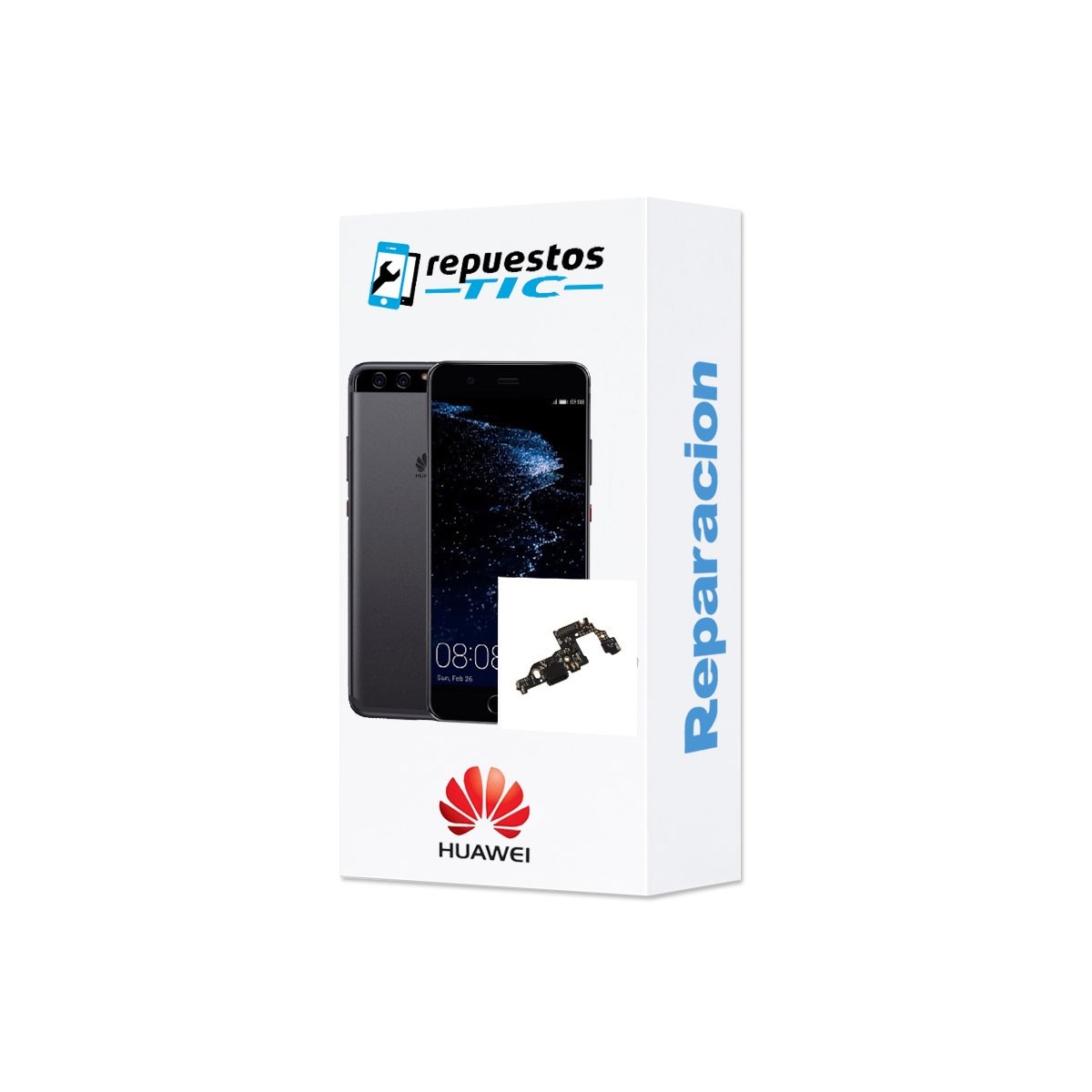 Reparacion Modulo conector de carga y microHuawei P10 Plus