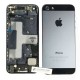 tapa carcasa trasera completa con Componentes para iphone 5 Negra 