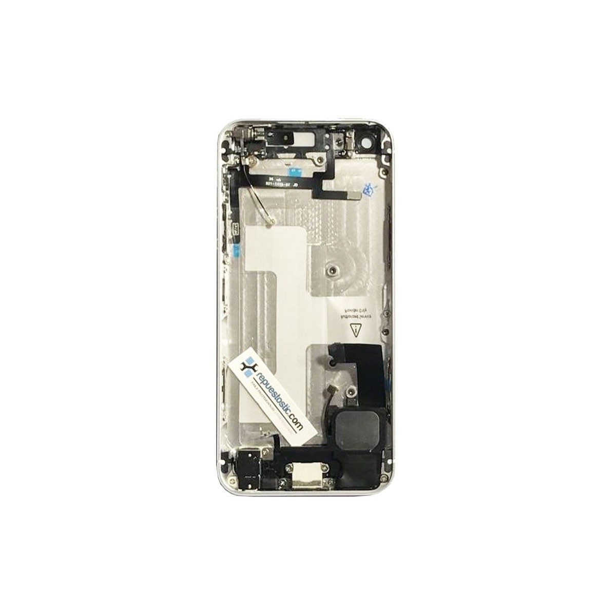 tapa carcaça traseira completa com Componentes para iphone 5 Branca
