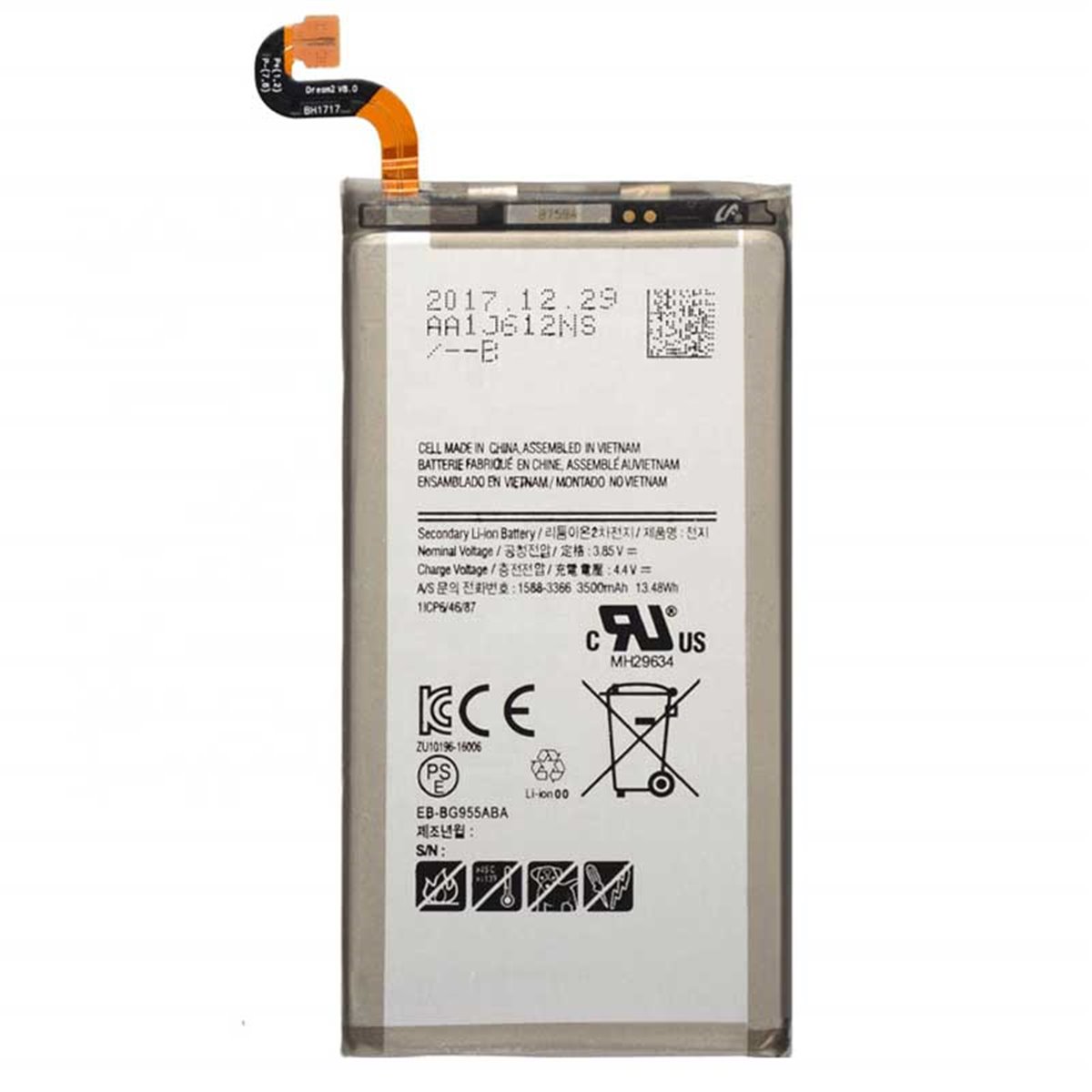 Bateria Samsung Galaxy S8 Plus G955F