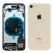 Chasis iPhone 8 completo com componentes (tapa traseira com logo + marco) Oro