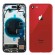 Chasis iPhone 8 completo con componentes (tapa trasera + marco) Red