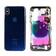 chasis iphone XS completo con componentes (tapa trasera con logo + marco) Negro