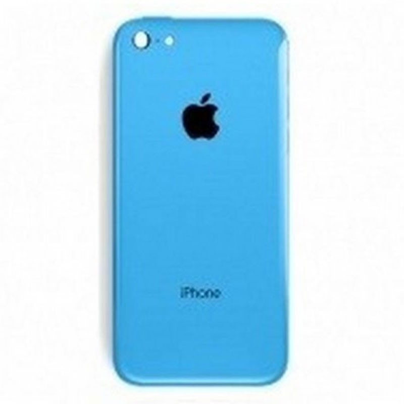 tapa carcasa trasera completa  para iphone 5c en color Azul