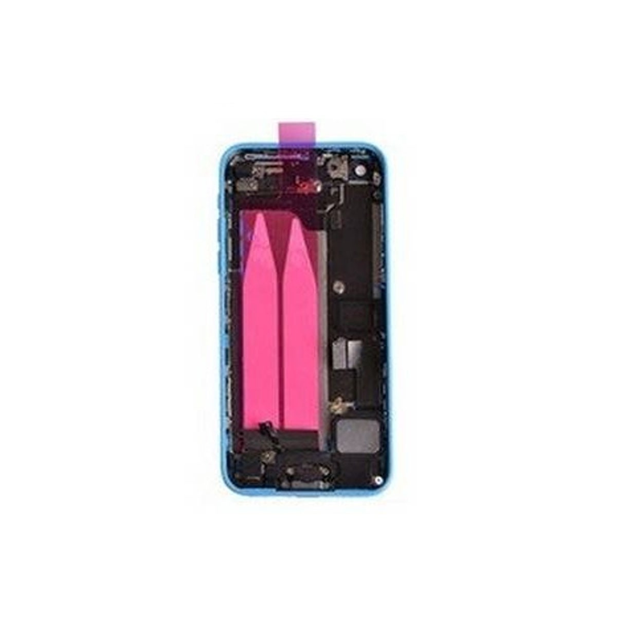 tapa carcasa trasera completa  para iphone 5c en color Azul