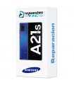 Cambio pantalla Samsung Galaxy A21s A217F original Service Pack