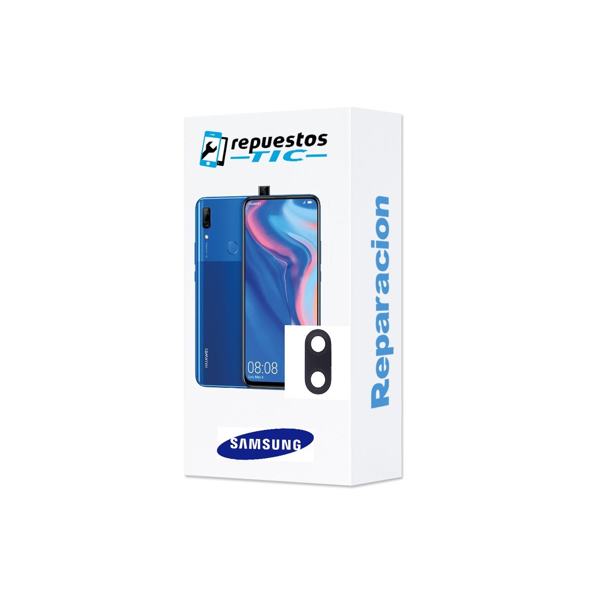 Reparacion Lente Camara trasera Huawei P Smart Z