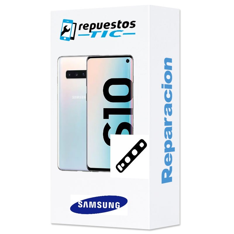 Reparacion Lente Camara trasera Samsung Galaxy S10 G973