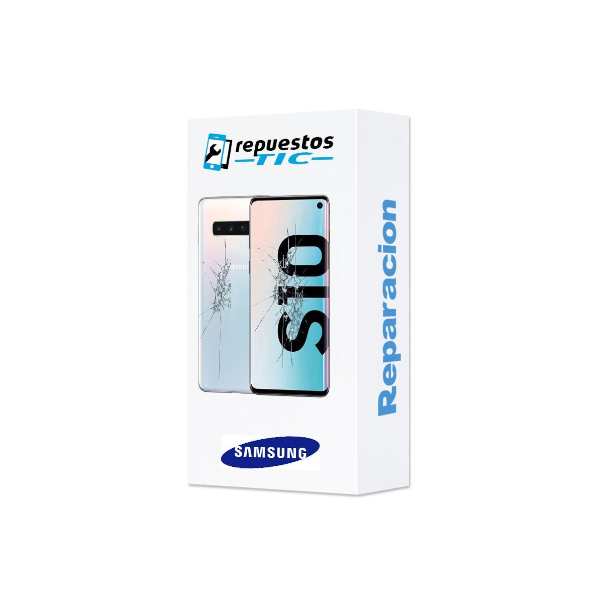 Reparacion Pantalla completa y tapa trasera Samsung Galaxy S10 G973