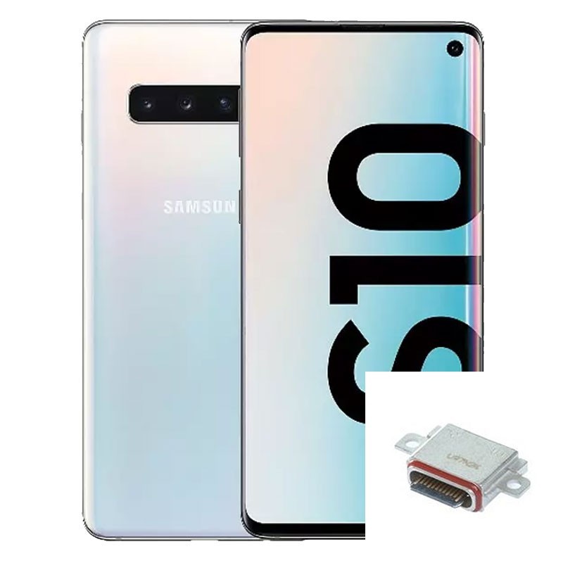 Reparacion Conector de carga Samsung Galaxy S10e, G970F / Galaxy S10, G973F, Galaxy S10 PLUS, G975F
