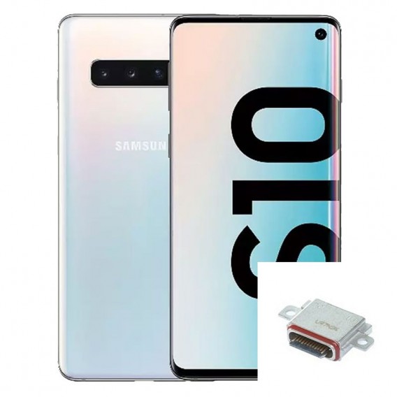 Reparacion Conector de carga Samsung Galaxy S10e, G970F / Galaxy S10, G973F, Galaxy S10 PLUS, G975F