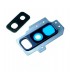 Lente Camara trasera con Marco Samsung Galaxy S9 Plus G965 Azul