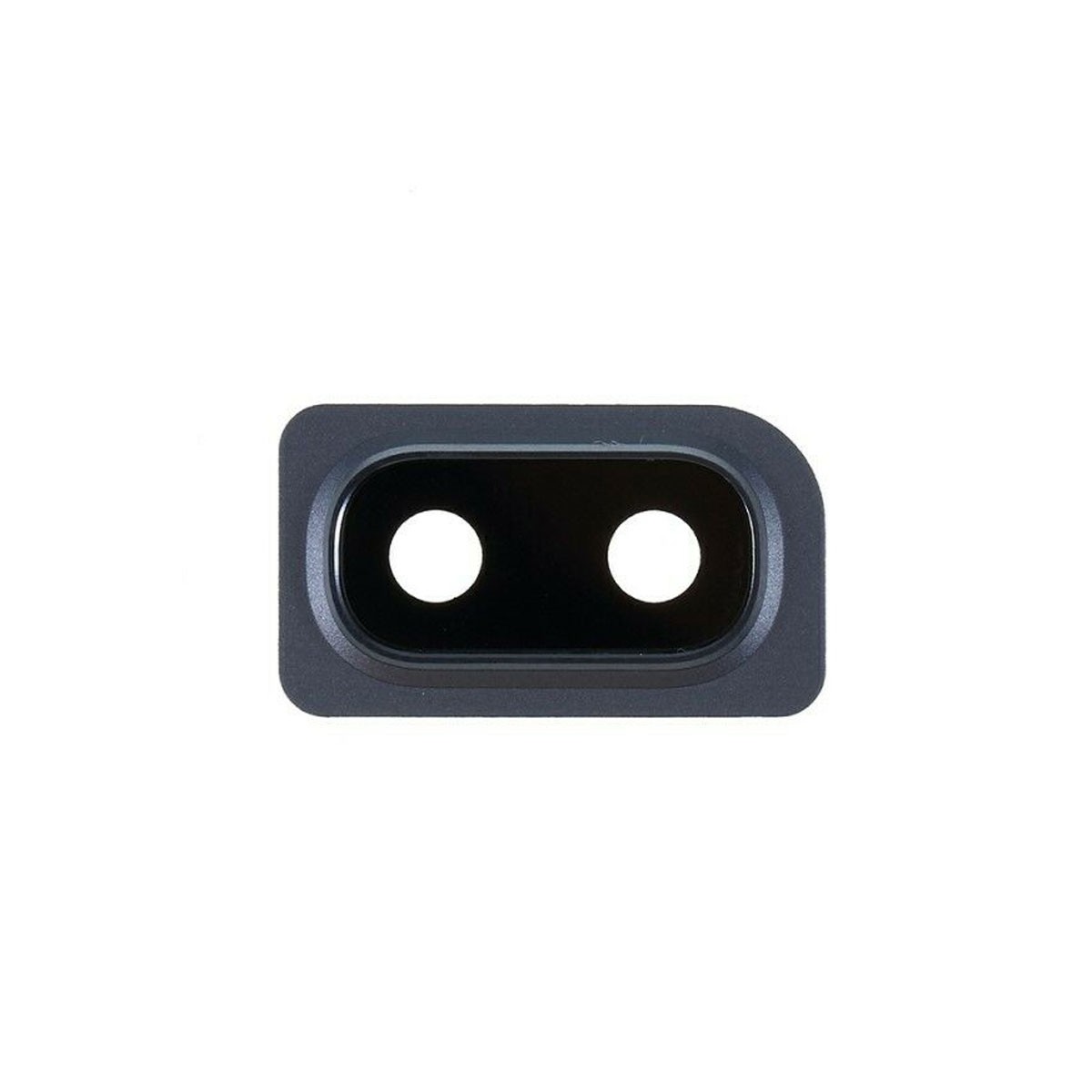 Lente Camara trasera con Marco Samsung Galaxy A10 A105 Gris