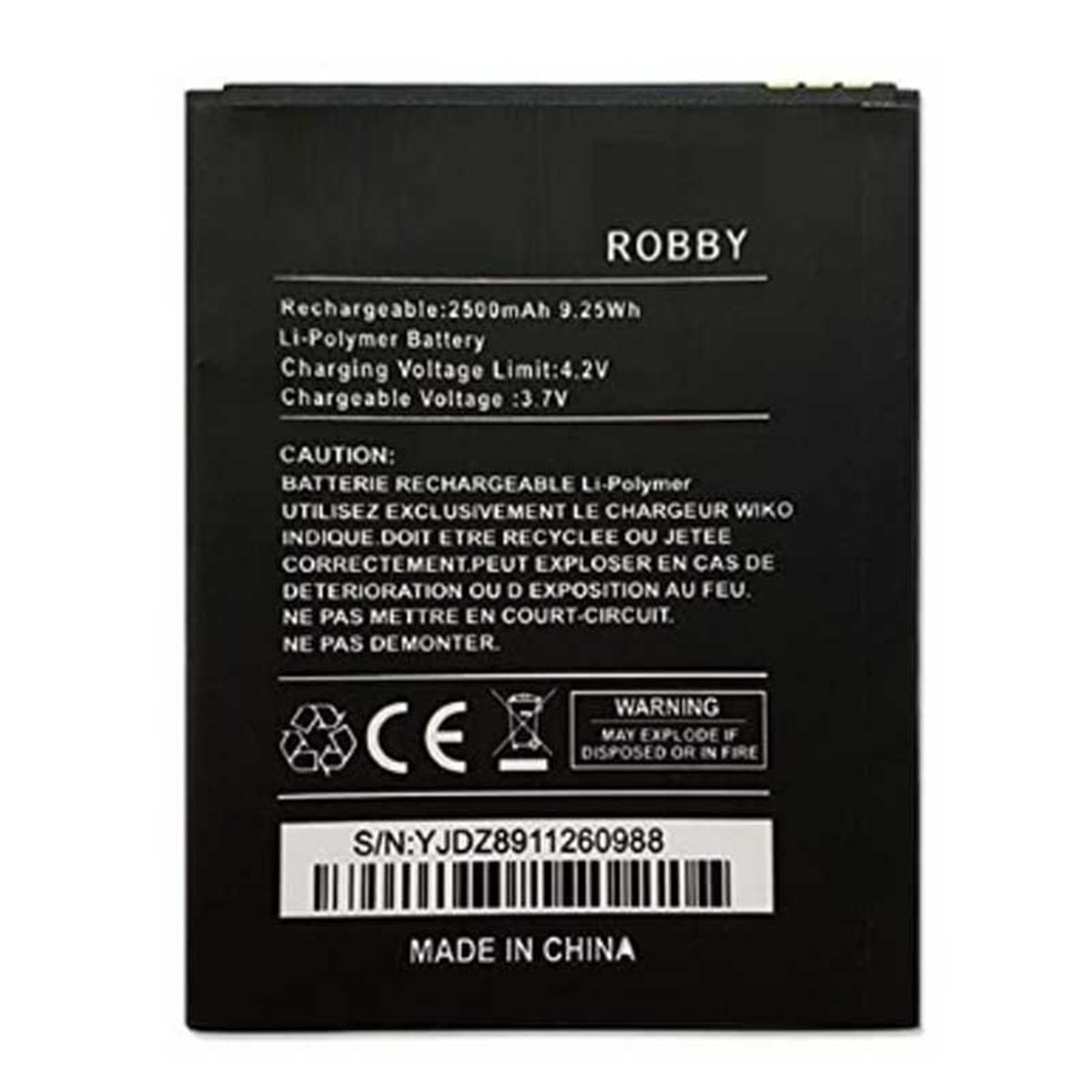 Bateria Wiko Lenny 4 plus