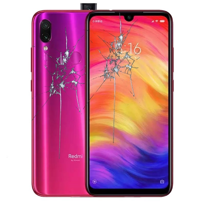 Reparacion Pantalla  y tapa trasera Xiaomi Redmi Note 7
