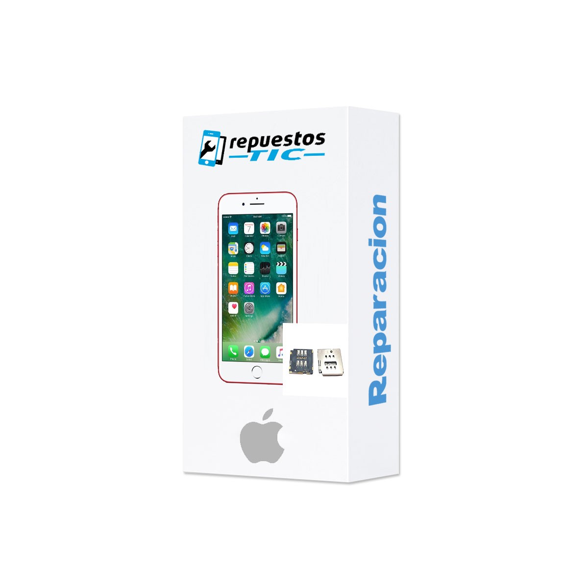 Reparacion Leitor SIM iPhone 8