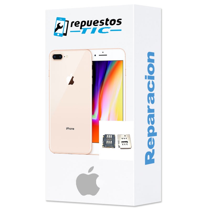 Reparacion Leitor SIM iPhone 8 Plus