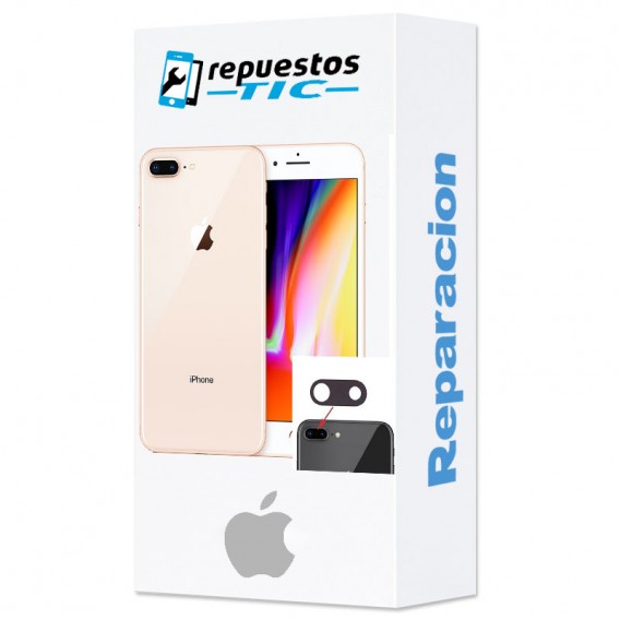 Reparacion Lente Câmera traseira iPhone 8 Plus