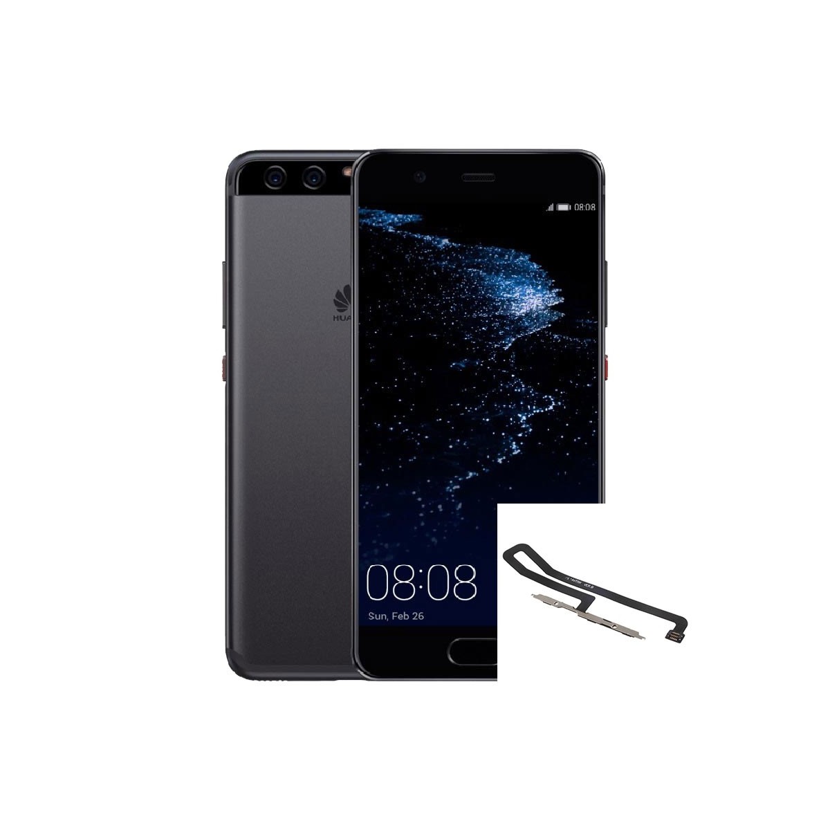 Reparacion Flex encendido y volumen Huawei P10