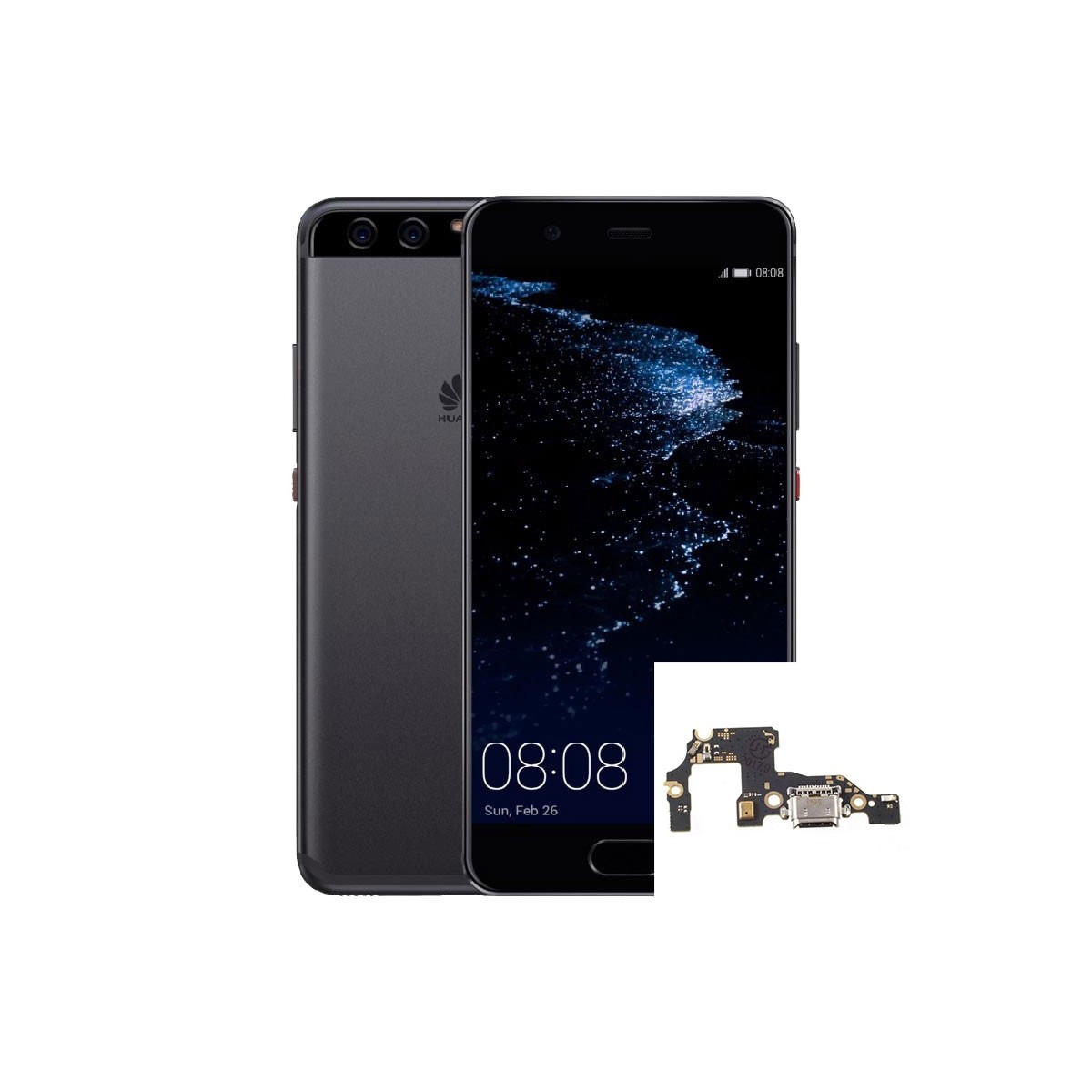 Reparacion Conector de carga Huawei P10