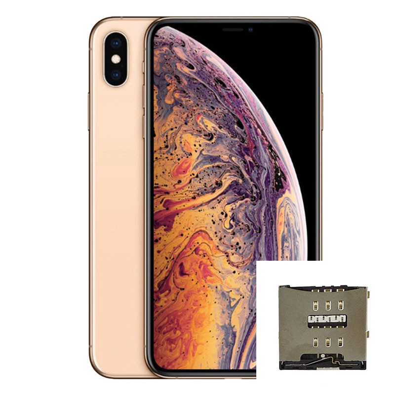 Reparacion Leitor SIM iPhone Xs Max