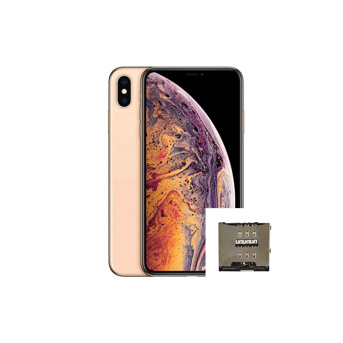 Reparacion Leitor SIM iPhone Xs Max