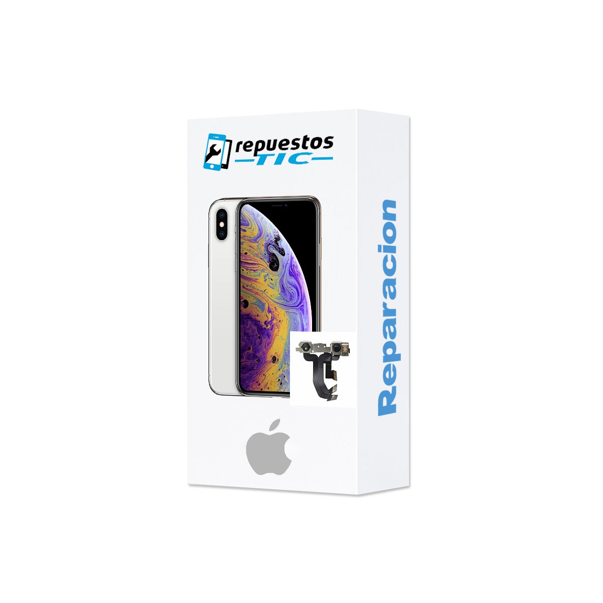 Reparacion Câmera delanteira frontal selfie iphone Xs