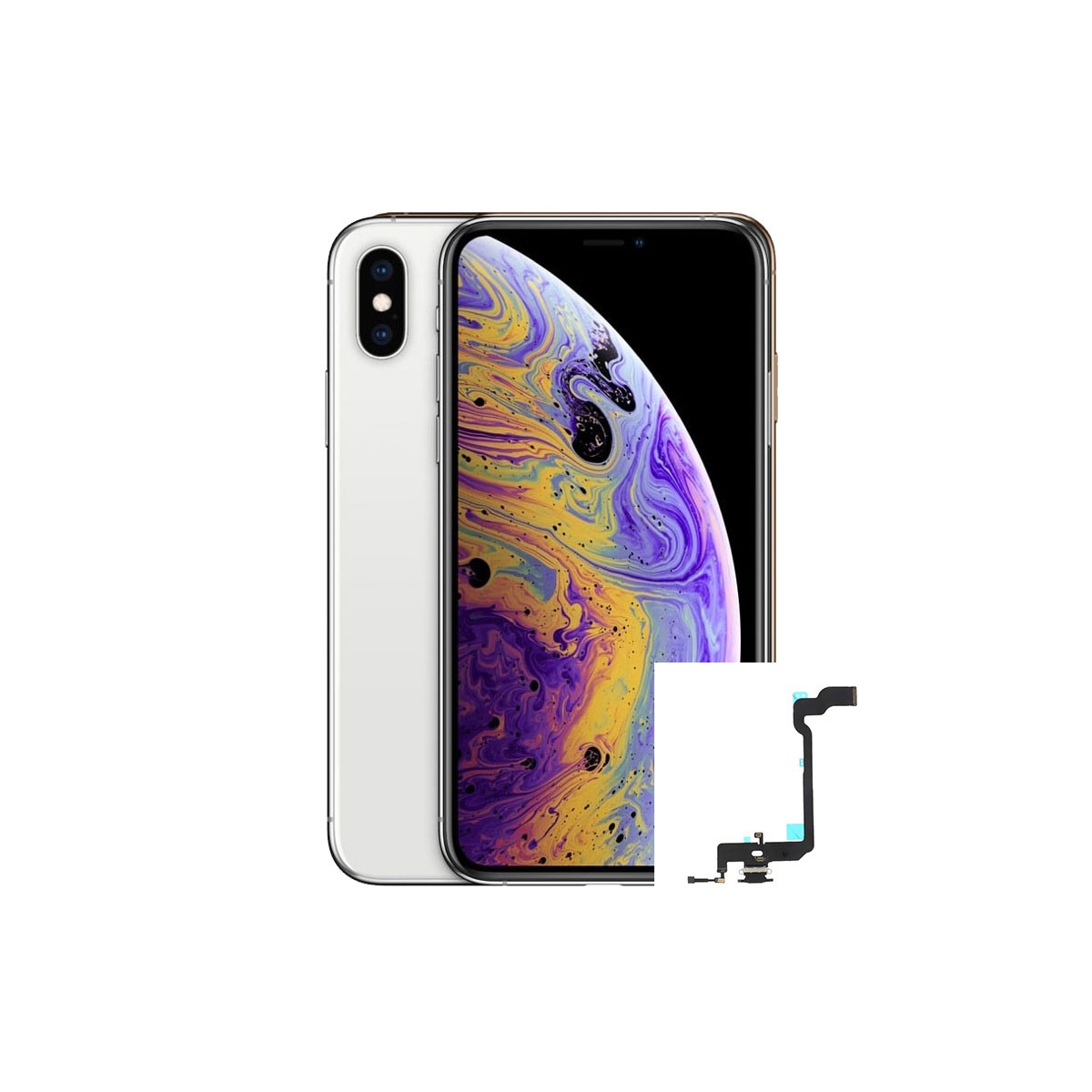 Reparacion Conector de carga iphone Xs