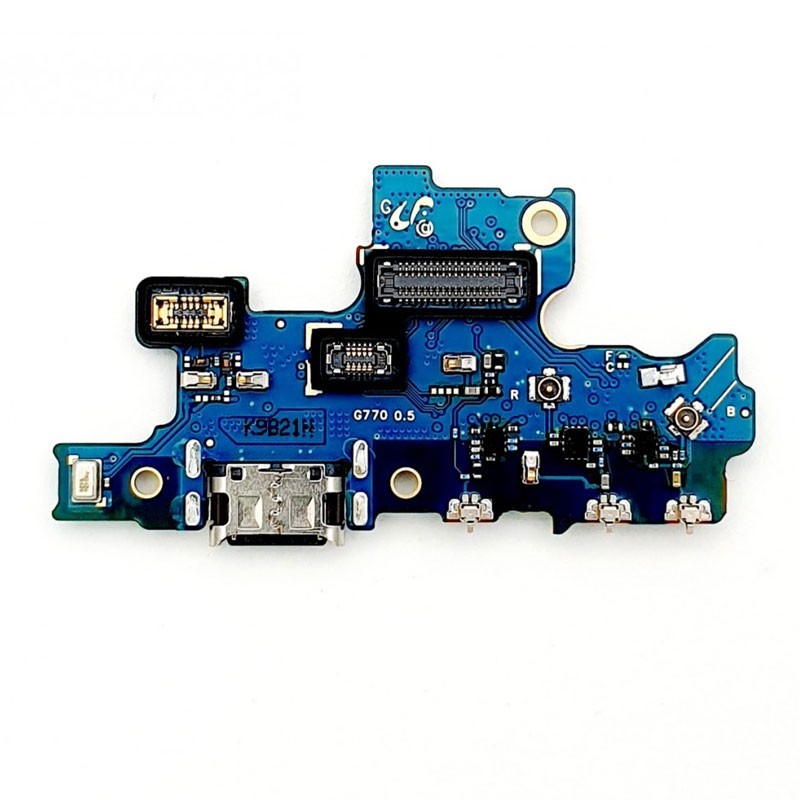 Modulo conector de carga y micro Samsung Galaxy S10 Lite G770F Azul