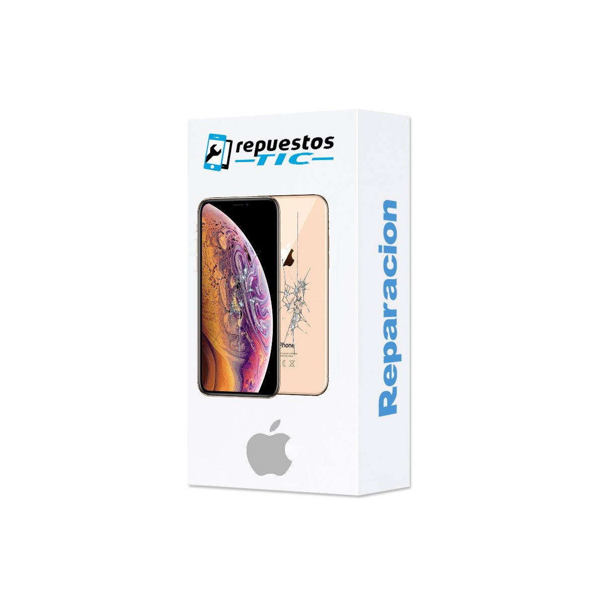 Reparacion Pantalla completa y tapa trasera iPhone Xs