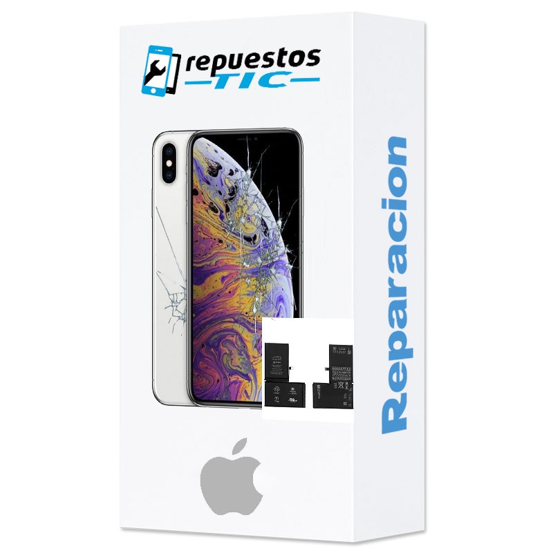 Reparacion Pantalla completa + tapa trasera + bateria iPhone Xs Max