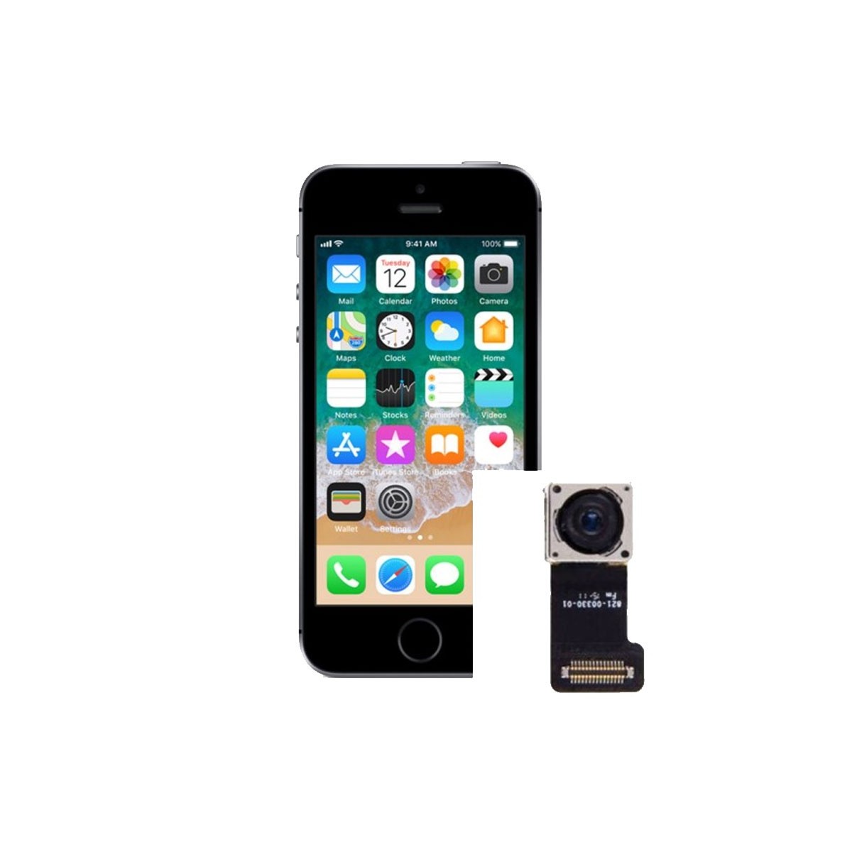 Reparacion Camara trasera iPhone SE