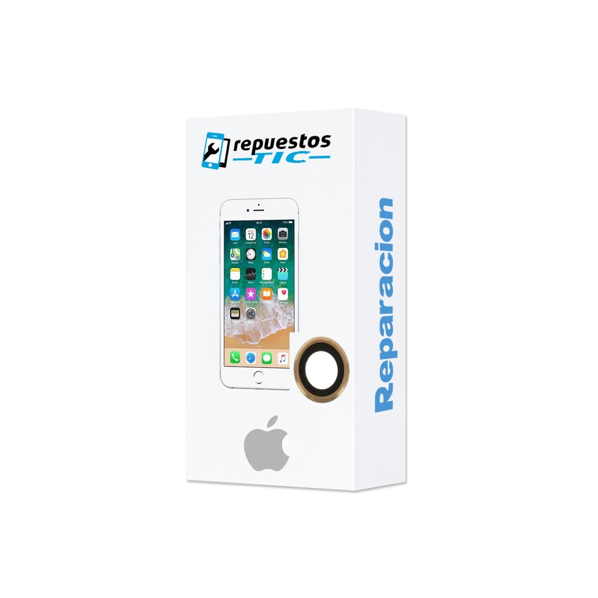 Reparacion Lente Camara trasera iPhone 6