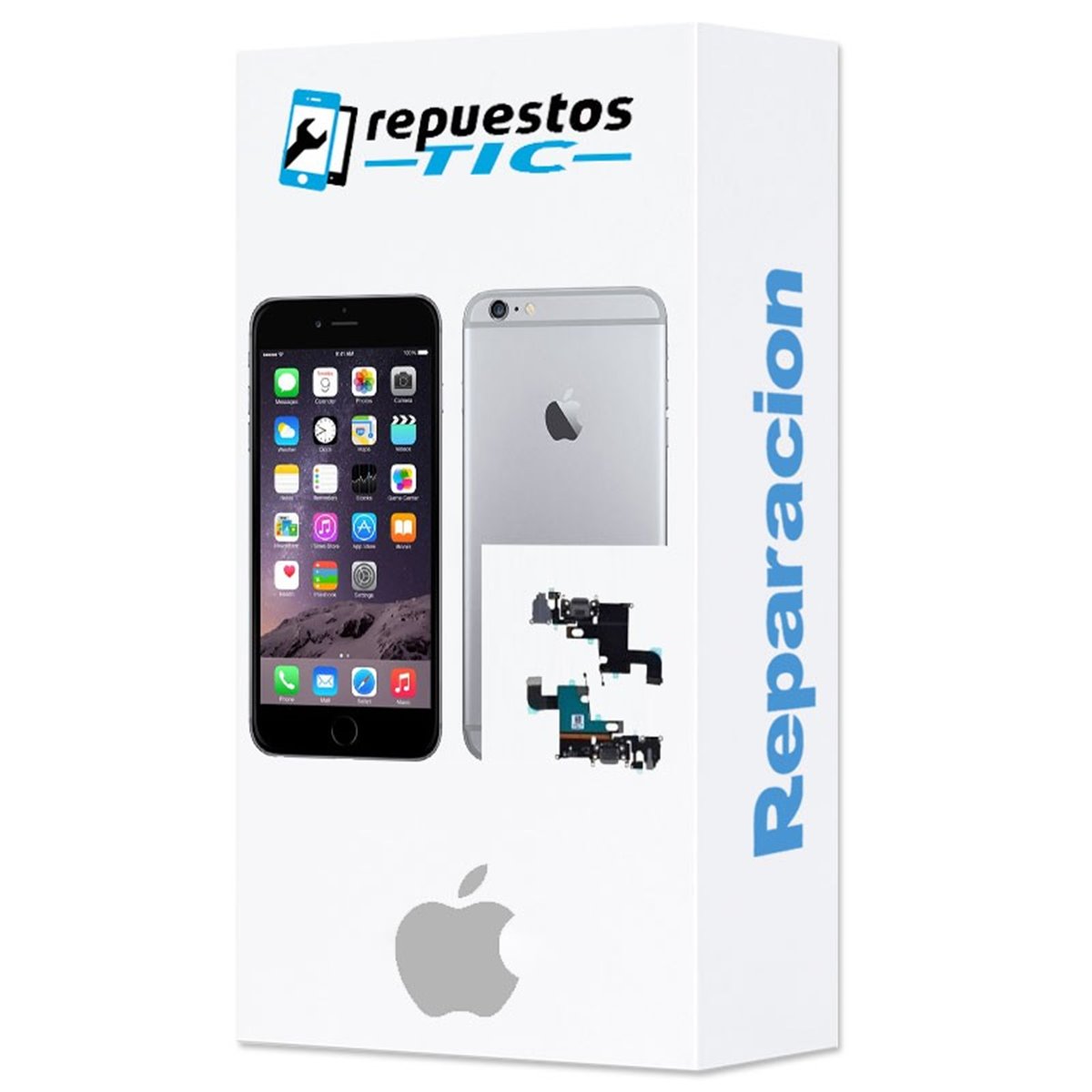 Reparacion Modulo conector de carga y iPhone 6 Plus