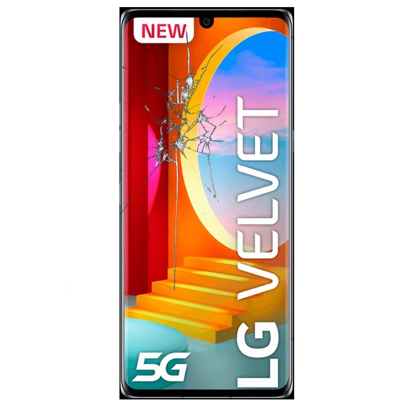 Reparacion Pantalla completa LG Velvet 5G