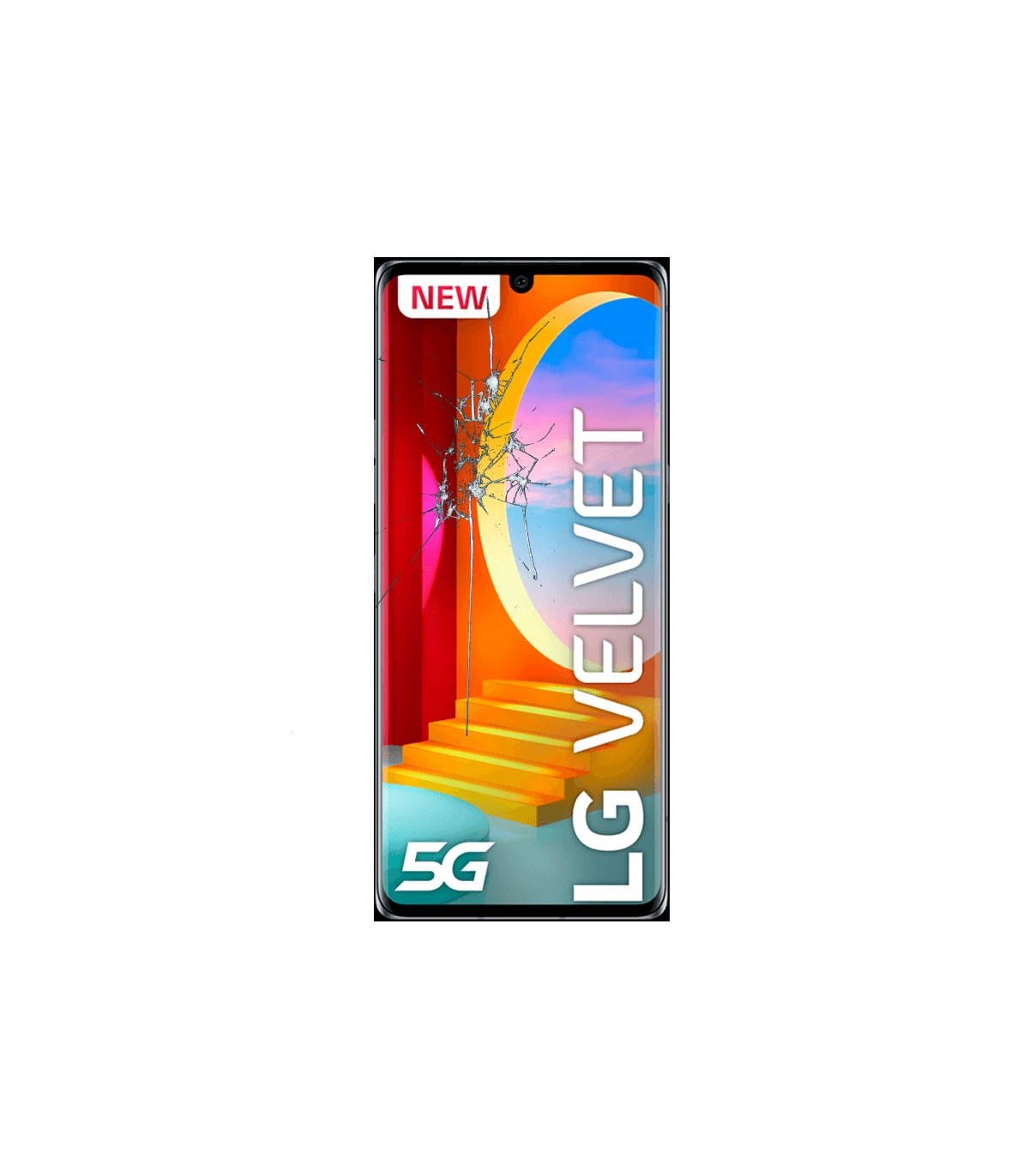 Reparacion Pantalla completa LG Velvet 5G