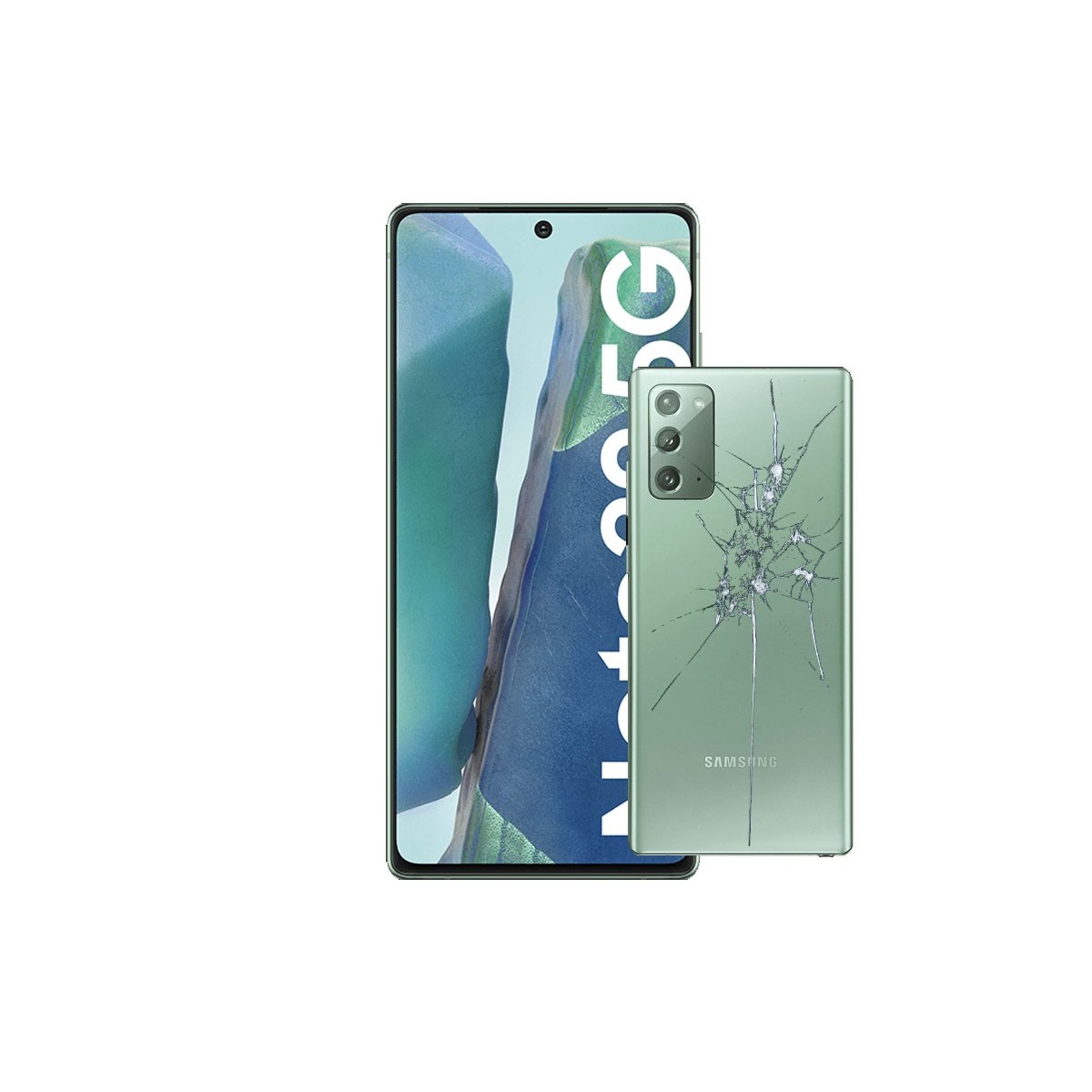 Reparacion Tapa trasera Samsung Galaxy Note 20 5G N981