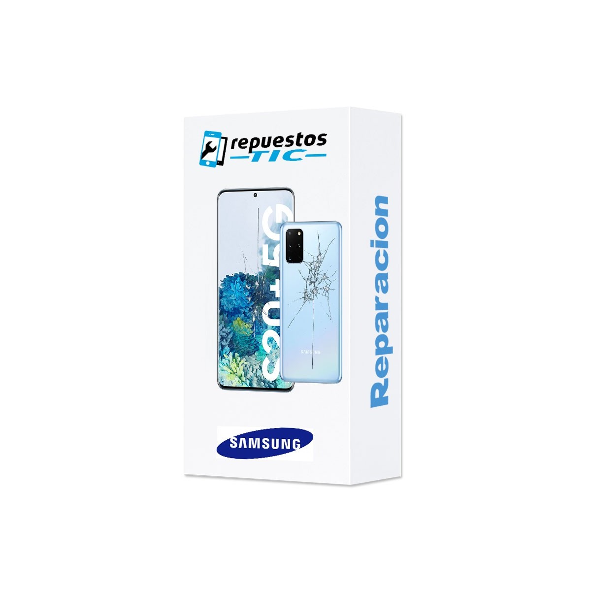 Reparacion Pantalla original + tapa trasera Samsung Galaxy S20 Plus 5G G986