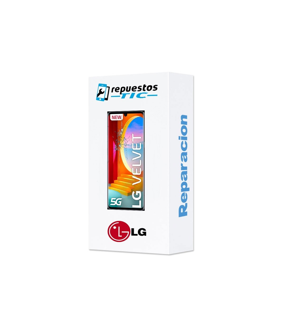 Reparacion Pantalla completa LG Velvet 5G