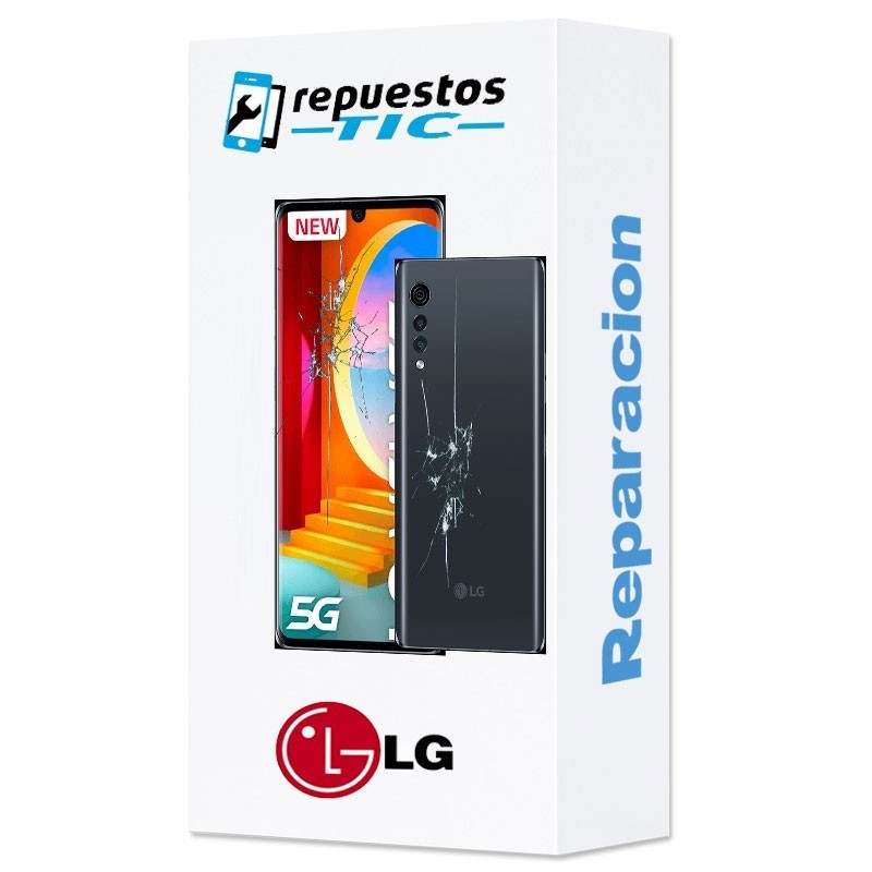 Reparacion pantalla + Tapa trasera LG Velvet 5G