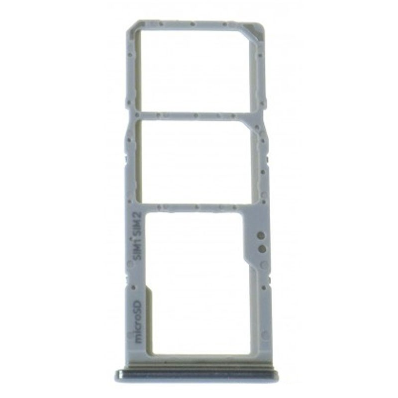 Bandeja Dual SIM Micro SD Samsung Galaxy A70 A705 Blanco