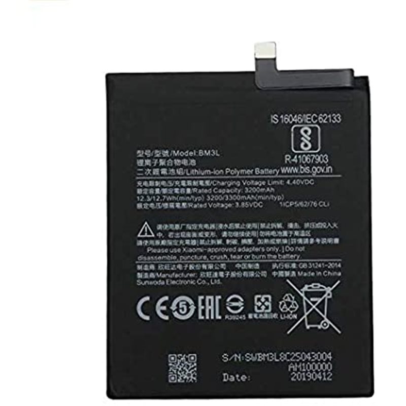 Bateria BM3L Xiaomi Mi 9/ Redmi 9