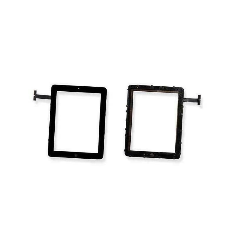 Tactil con marco iPad 1 2010 A1219 A1337 Negro