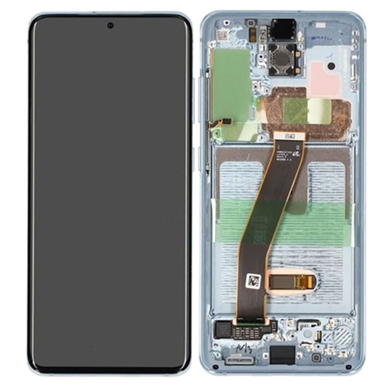 Pantalla completa original Samsung Galaxy S20 4G/ 5G G980 G981 azul
