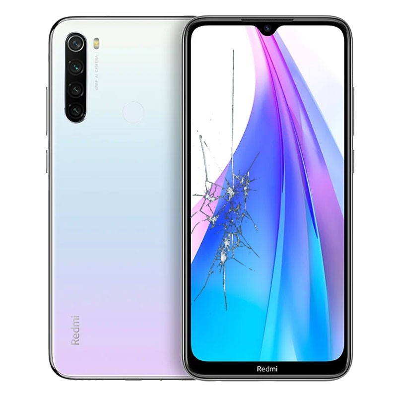 Reparacion Pantalla original con marco Xiaomi Redmi Note 8T Blanco Lunar