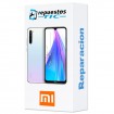 Reparacion Ecrã original com marco Xiaomi Redmi Note 8T branco Lunar