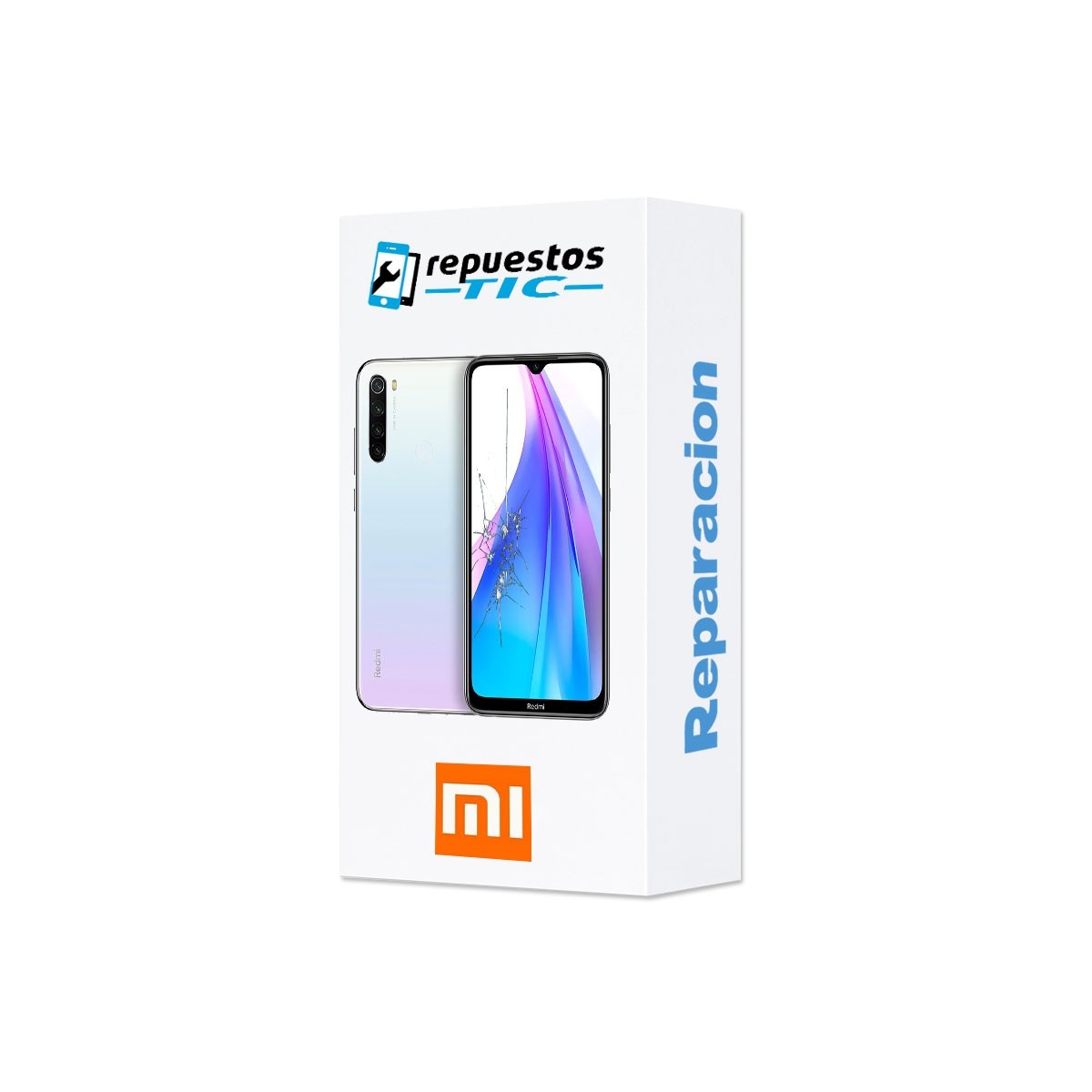 Reparacion Pantalla original con marco Xiaomi Redmi Note 8T Blanco Lunar