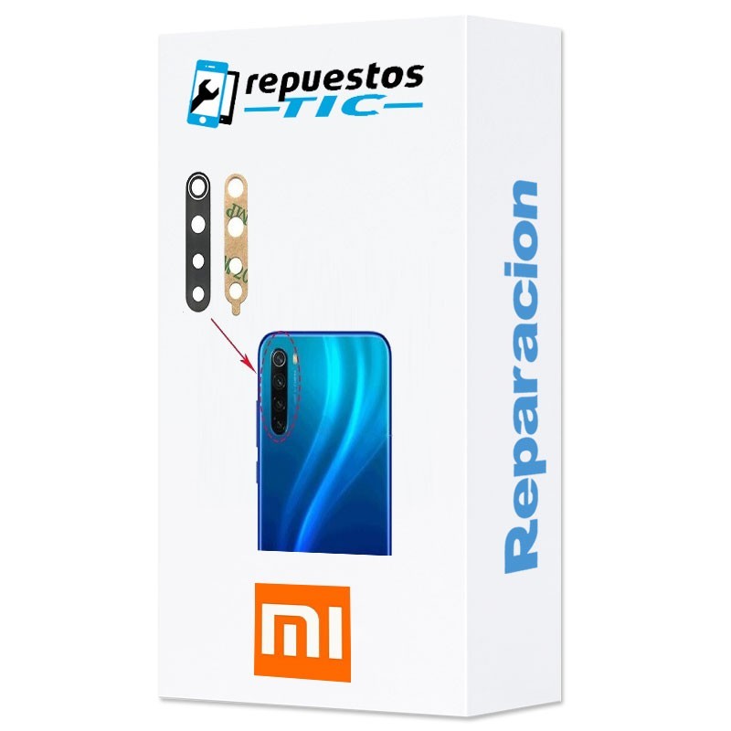Reparacion Lente Camara trasera Xiaomi Redmi Note 8T 