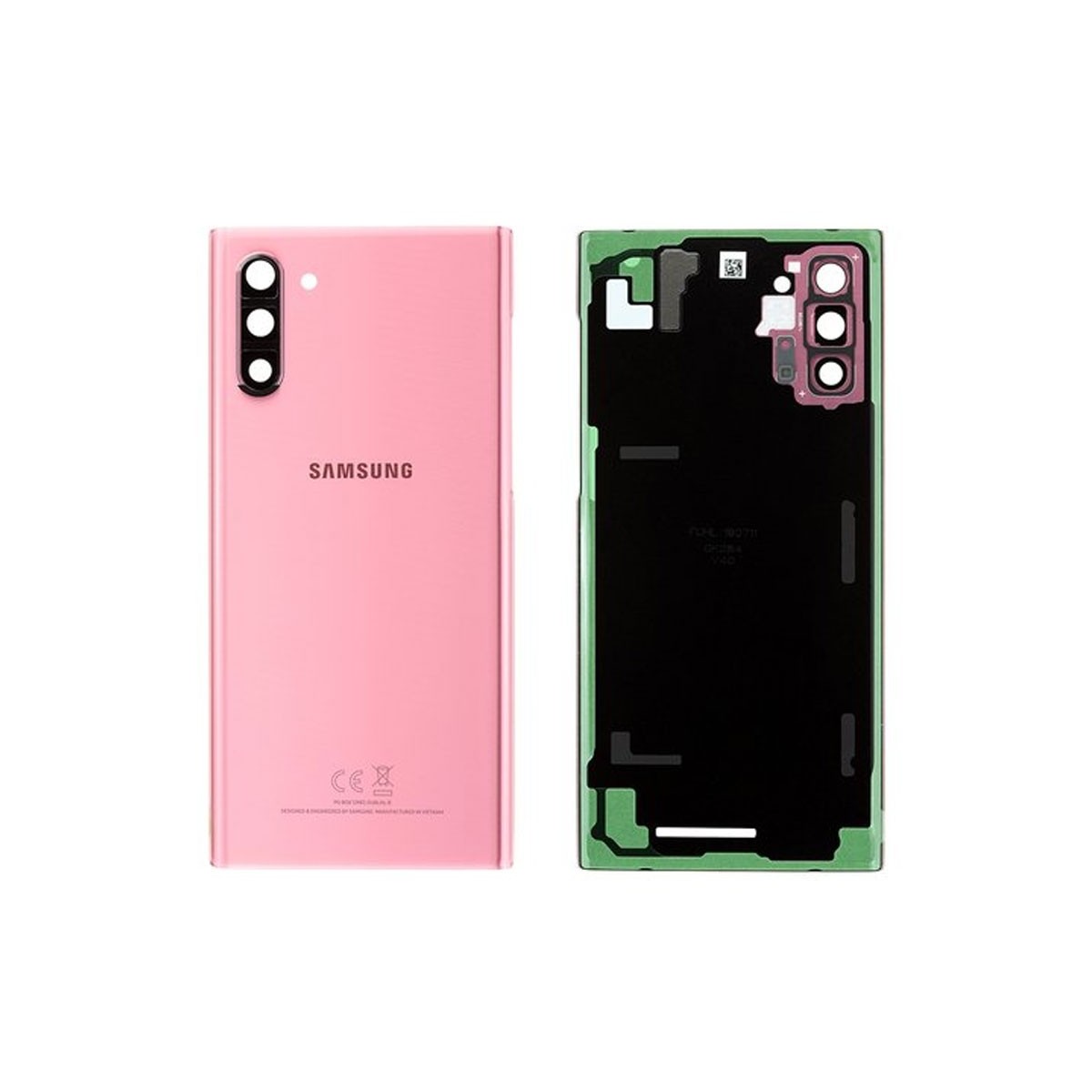 Tapa trasera original Samsung Galaxy Note 10 N970 Rosa