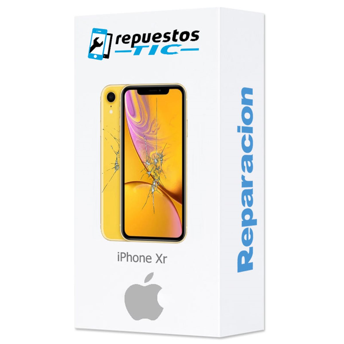 Reparacion Pantalla completa +  tapa trasera iPhone Xr